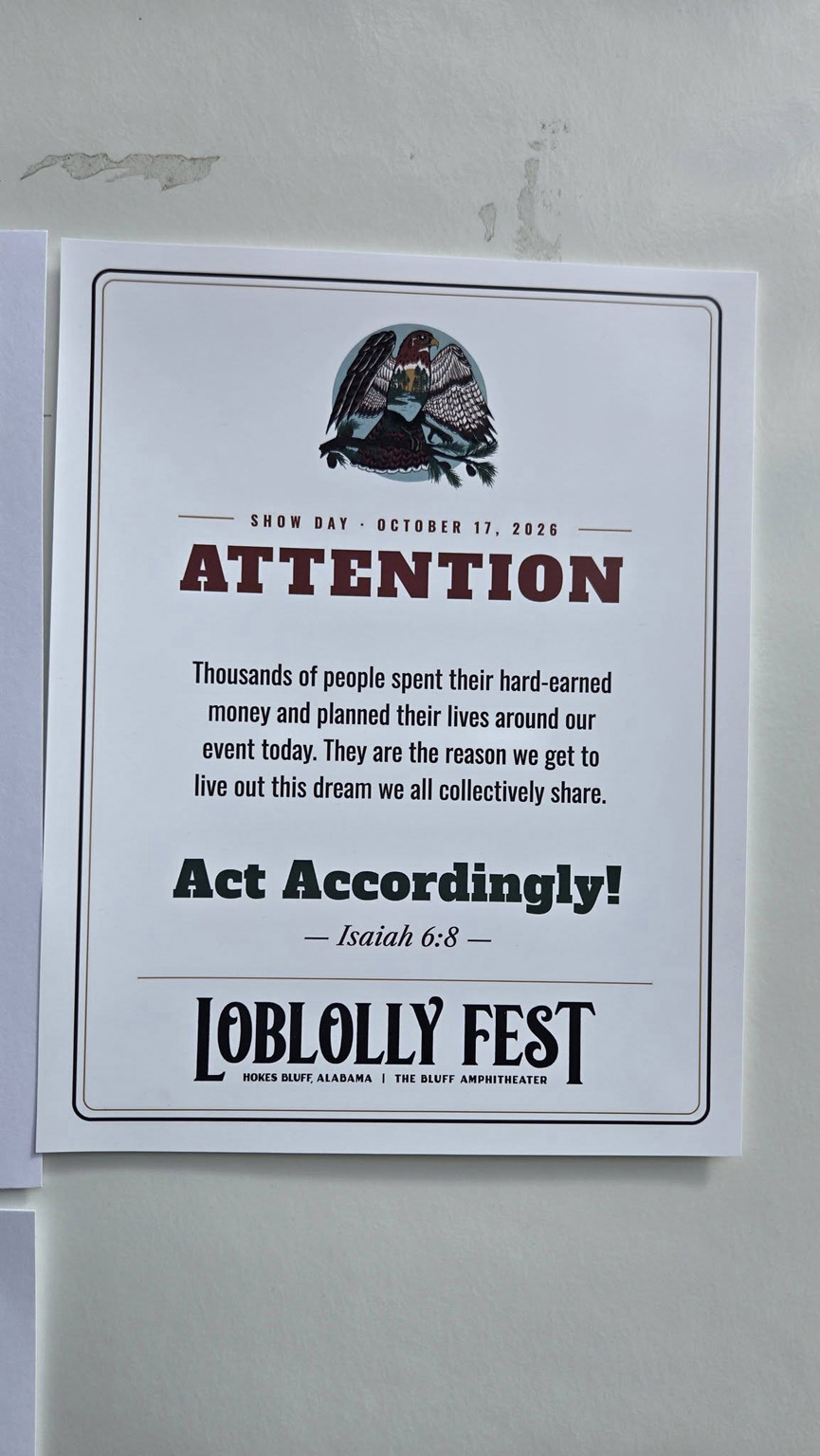 LOBLOLLY FEST
