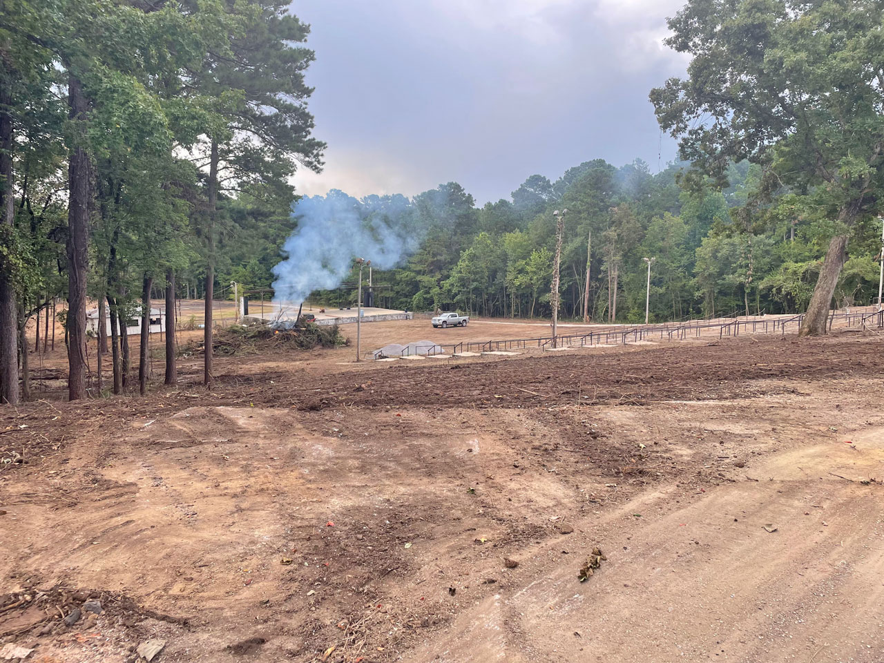 Amphitheater At The Bluff cleanup