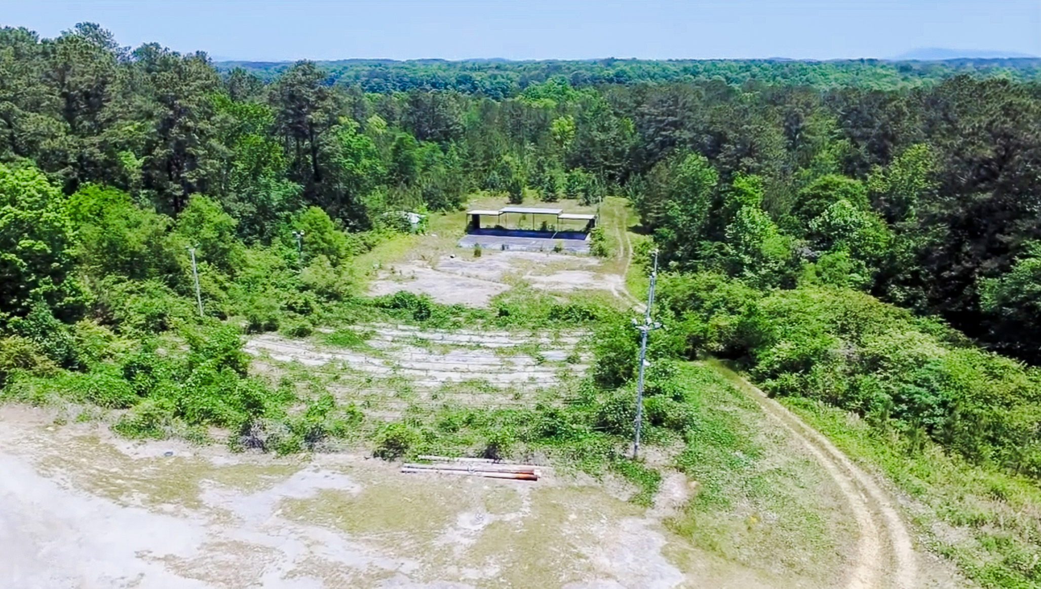 THE BLUFF AMPHITHEATER And CAMPGROUND BEFORE