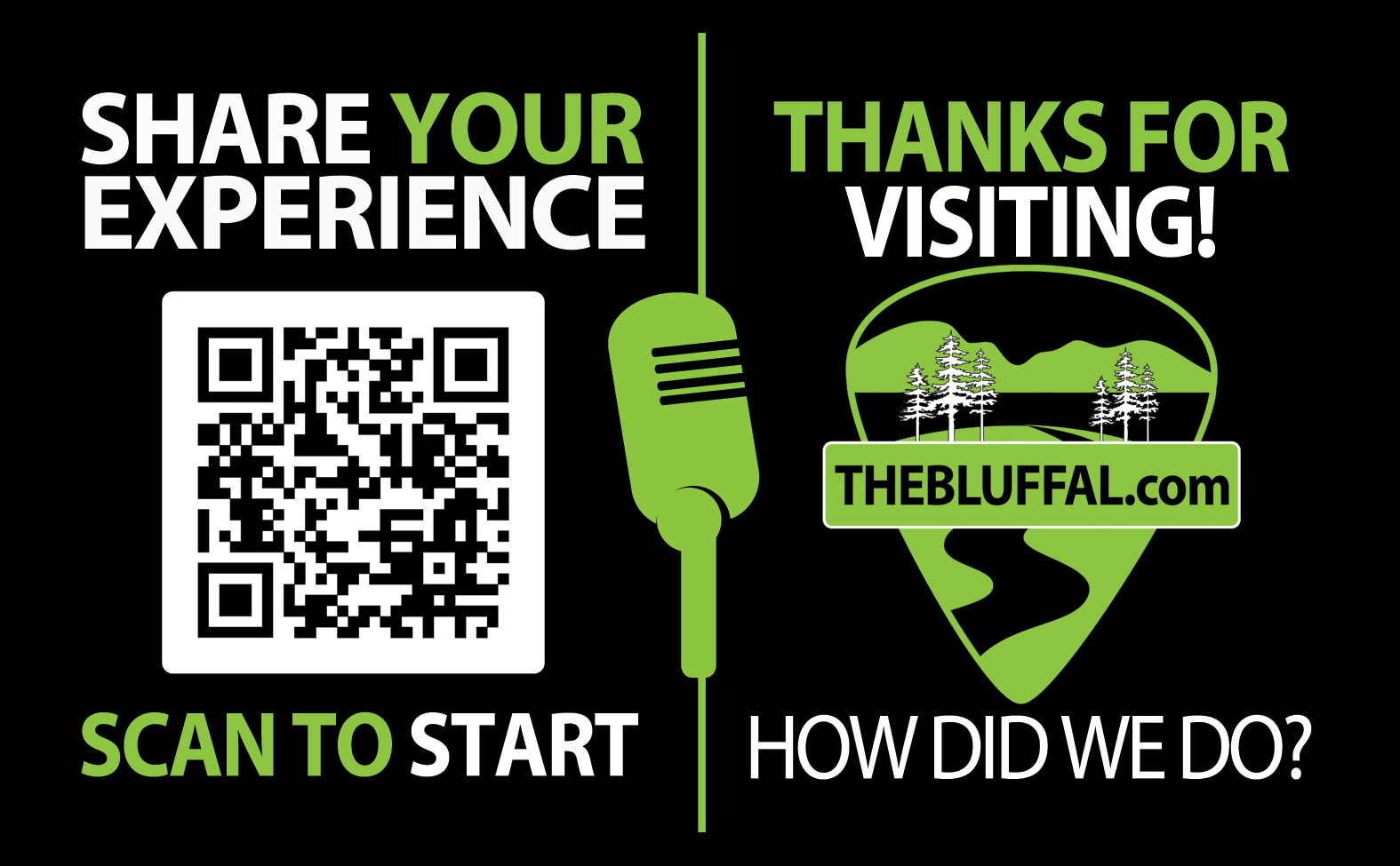 SHARE YOUR EXPERIENCE