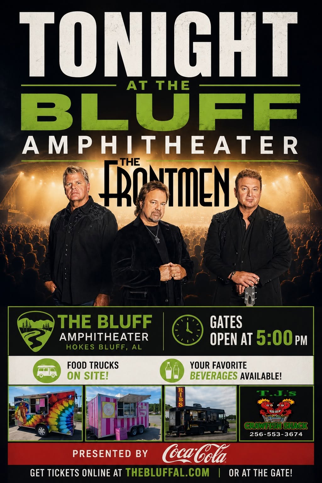 THE FRONTMEN TONIGHT AT THE BLUFF
