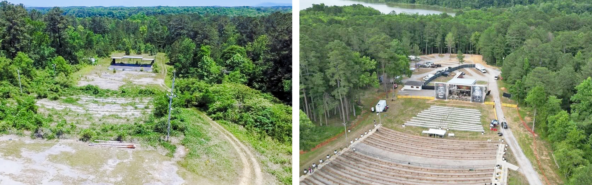 The Bluff BEFORE AFTER