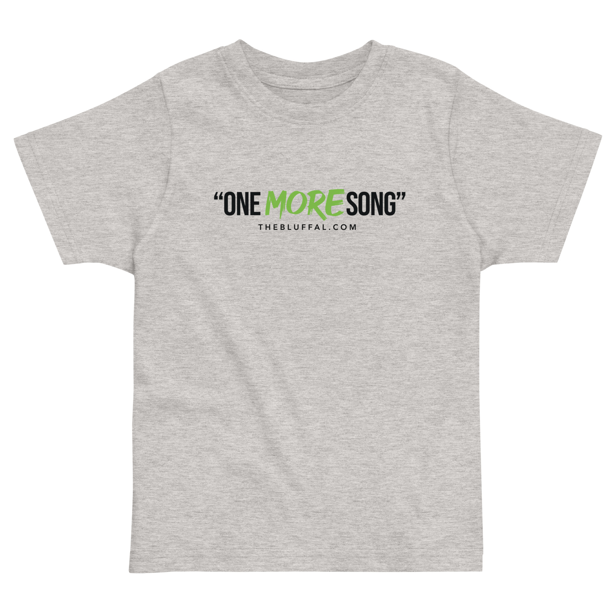 "ONE MORE SONG" Toddler jersey t-shirt - Image 2