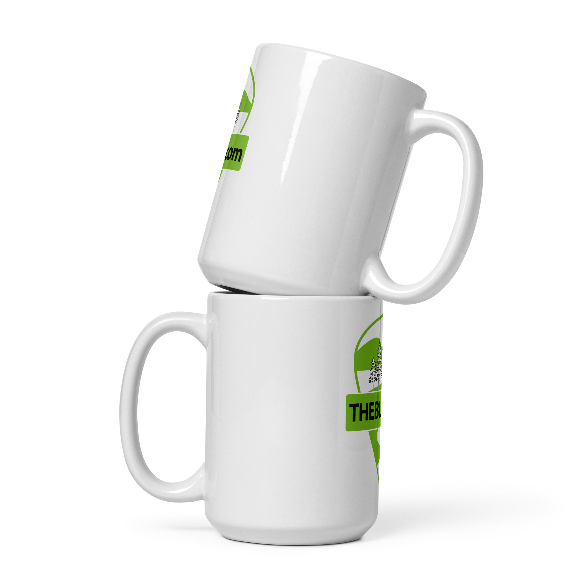 THE BLUFF White glossy mug - Image 2