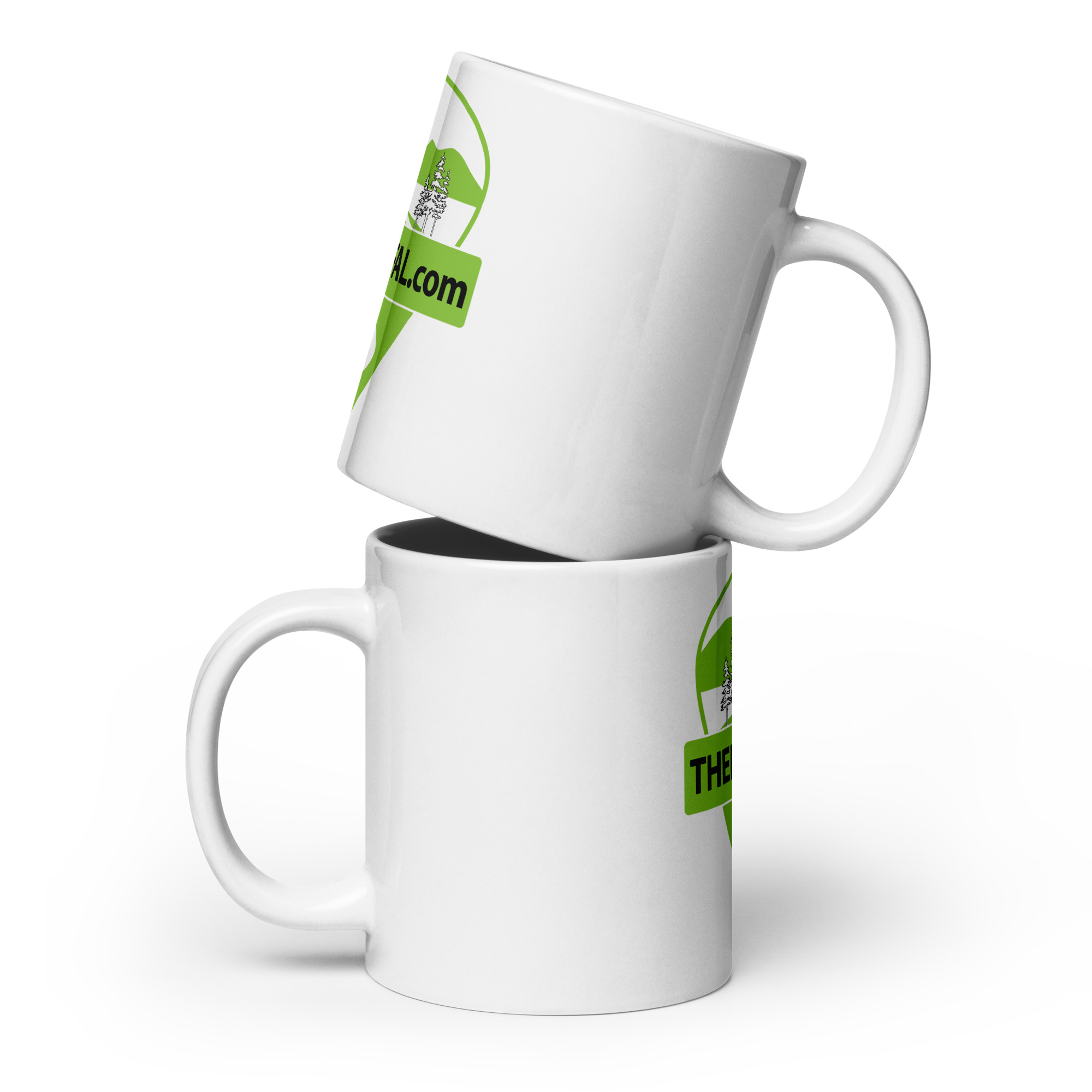 THE BLUFF White glossy mug - Image 3
